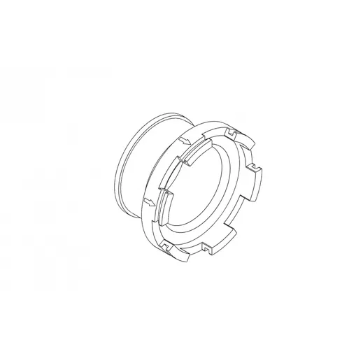Mouthpiece, hose branch 38.1 mm (1 1/2") — inhale