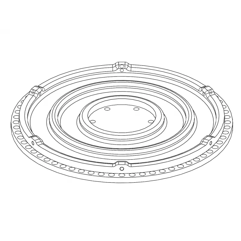 Scrubber cartridge, bottom