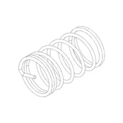 Scrubber cartridge, pressure spring #1
