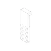 Canister, hinge barb #1