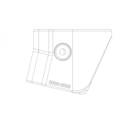 1st stage manifold block, left