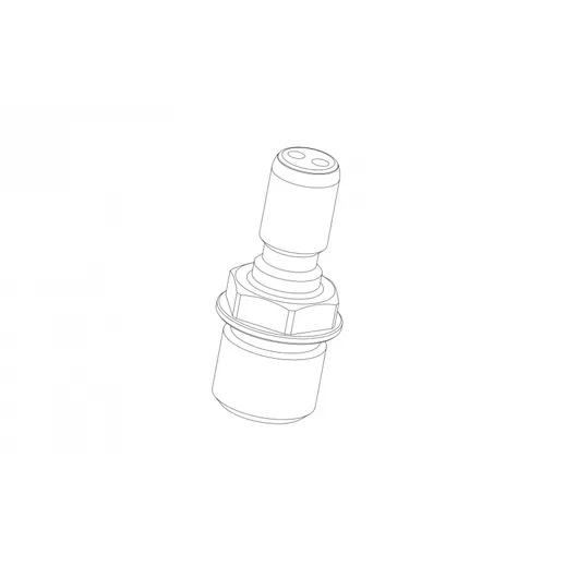 Modular high-pressure system, inflator hose connector