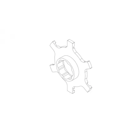 Overpressure valve, star plate