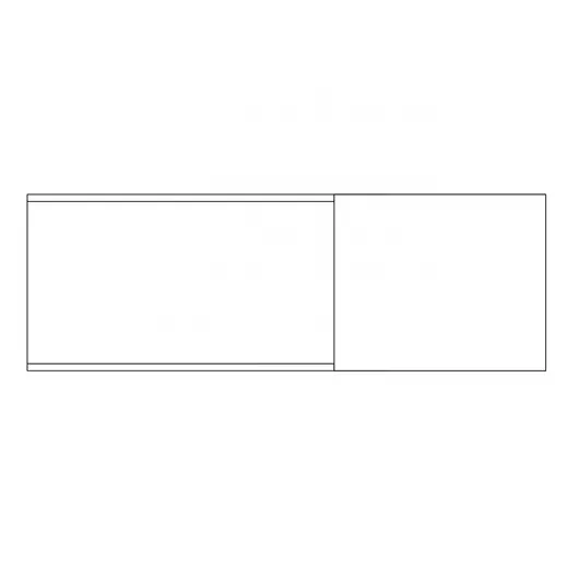 Fixing strap for 3 hoses