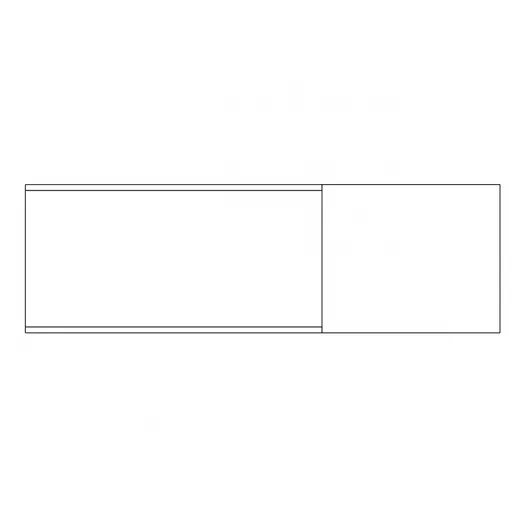 Fixing strap for 4 hoses