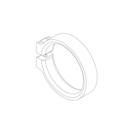 Clamping ring, wide