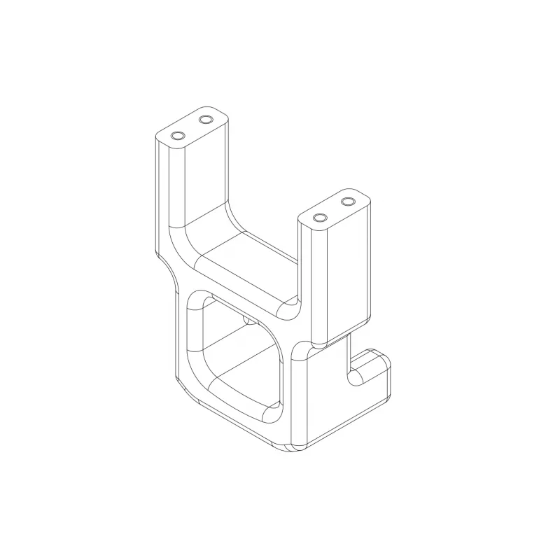 Carrier frame, bracket