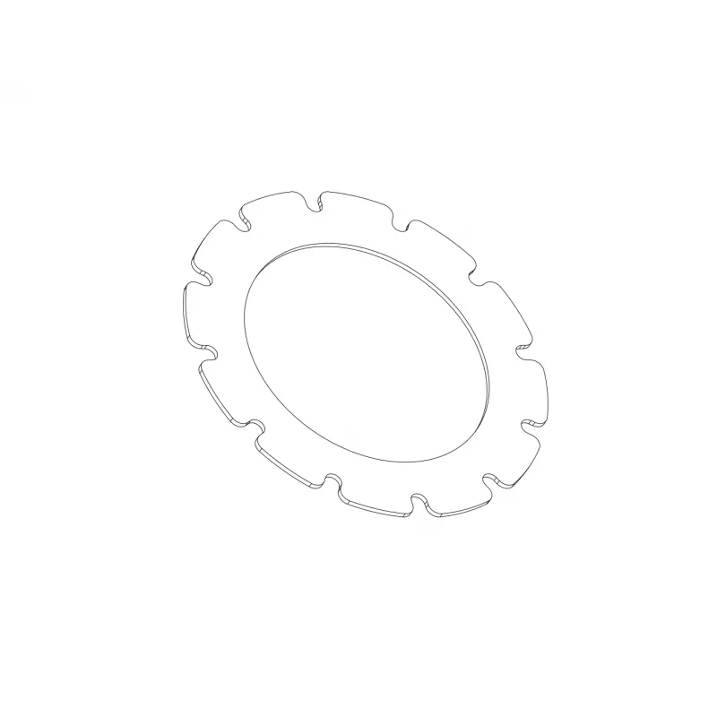 Radial scrubber, central seal