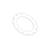 Radial scrubber, central seal