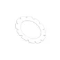 Radial scrubber, central seal #1