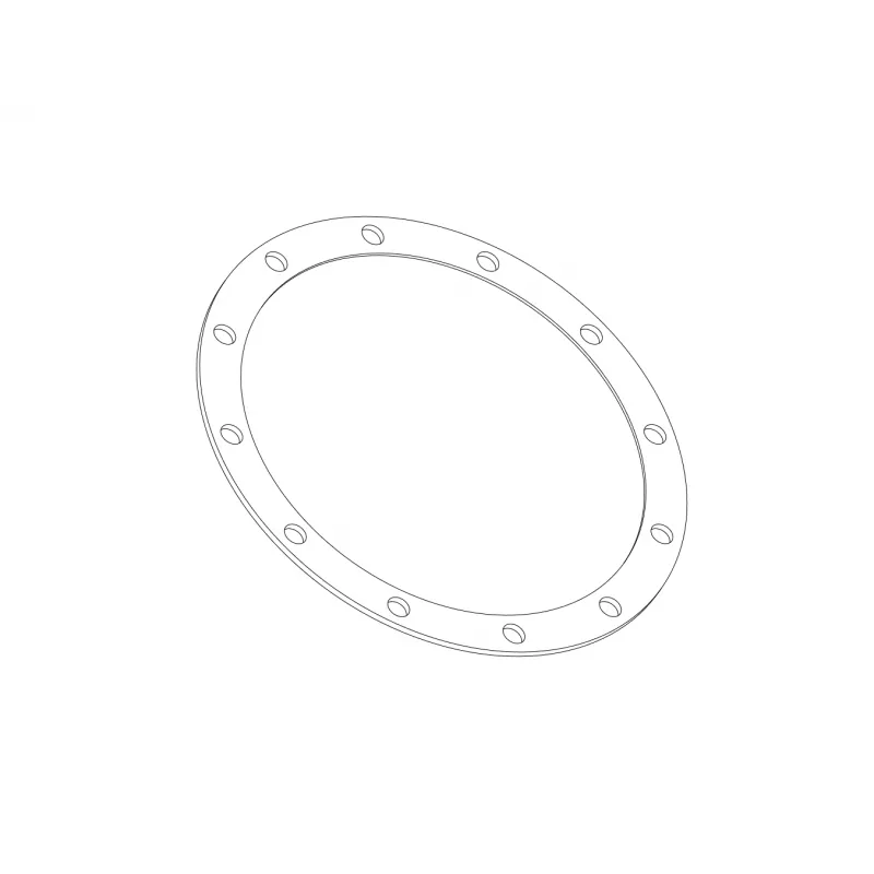 Radial scrubber, cover of central seal