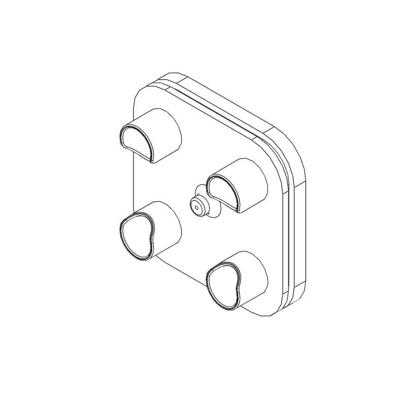 Block of oxygen sensors, cell holder pad