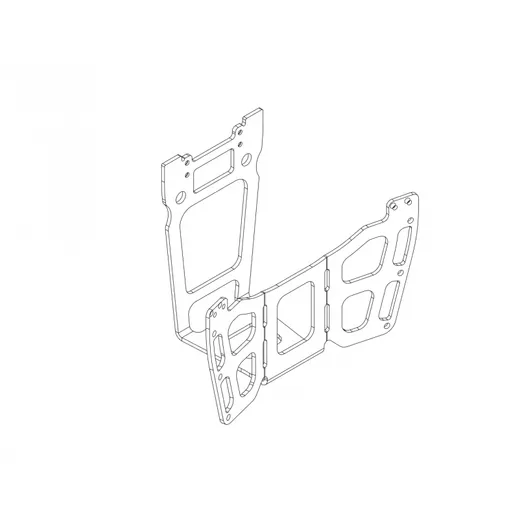 Extended base, narrow - Stainless