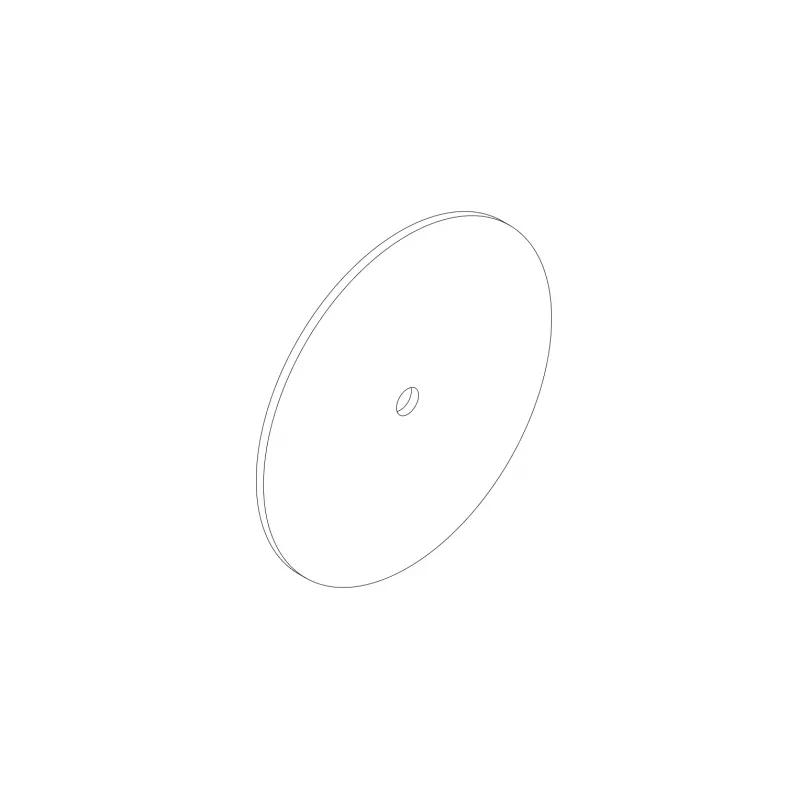 O2 cell test equipment, bottom plate