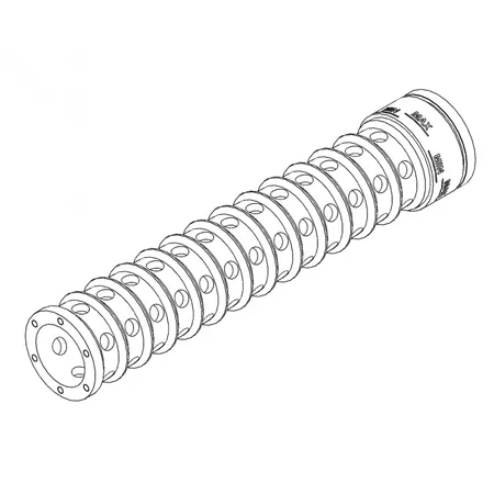 Scrubber cartridge XT 3.3 kg, central tube