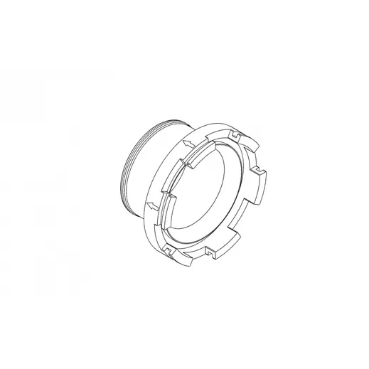 Mouthpiece, straight nipple 34.3 x 18 mm — exhale