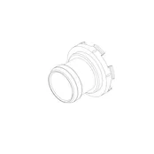 Mouthpiece, straight nipple 30.5 x 32 mm — inhale #1