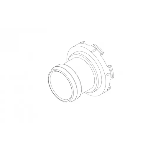 Mouthpiece, straight nipple 30.5 x 32 mm — inhale