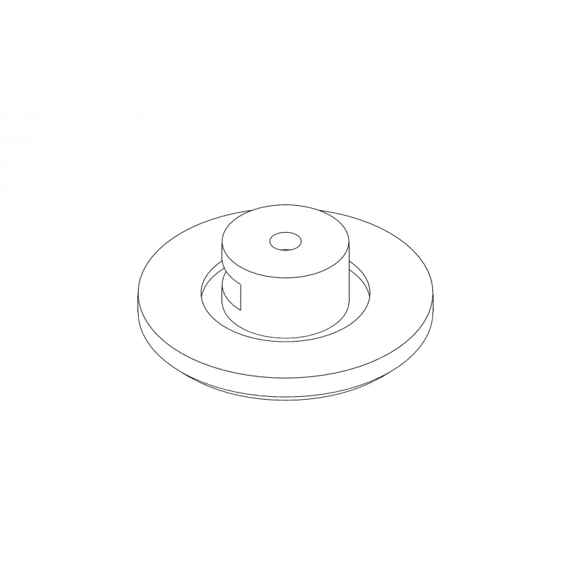 Low profile dump valve, plug