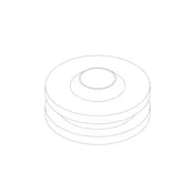 Diaphragm ADV, dispensing valve, seat 16 mm2 #1