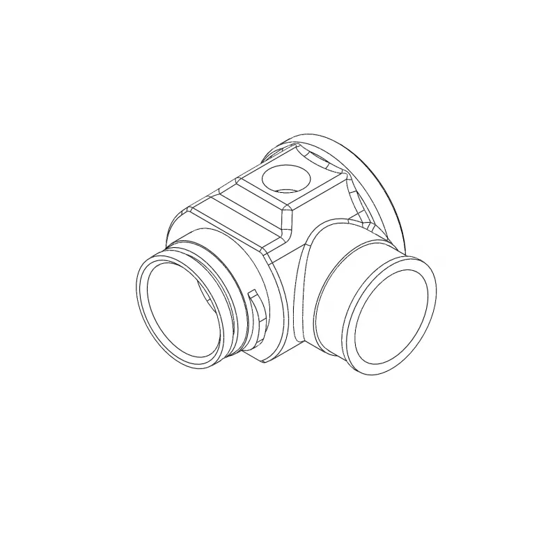 Diaphragm ADV L-piece right, body