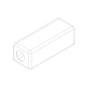 Sidemount CCR, counterlung, inhale (left) bladder (2 holes) #1