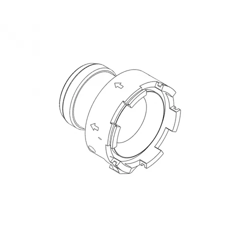 BOV MAV, connector 30.5 x 32 — right, exhale