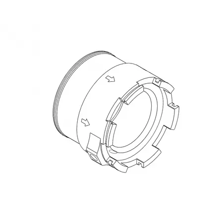 BOV MAV, connector 44.6 x 18 — left, inhale