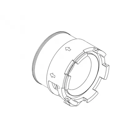 BOV MAV, connector 44.6 x 18 — right, exhale
