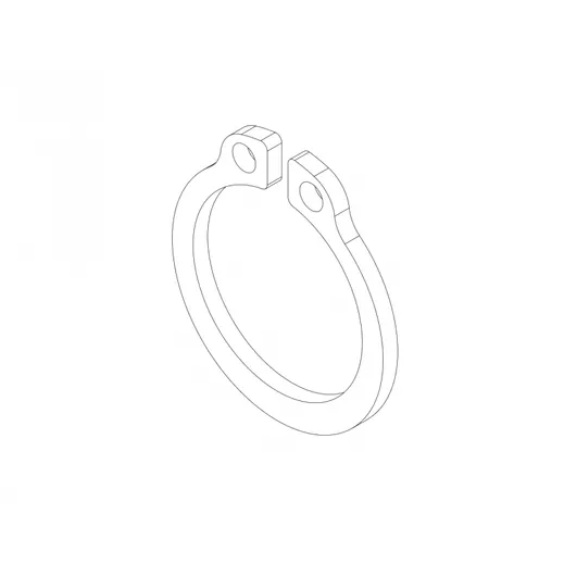 Retaining ring DIN 471, shaft Ø12 mm