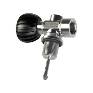 Nautec cylinder valve SLS, DIN G5/8 black