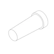 Sintered metal filter 7x16 mm #1