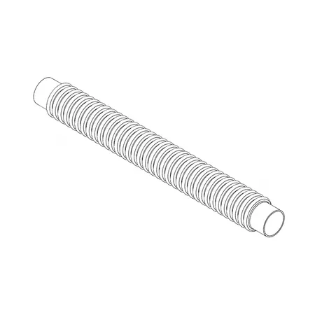 Corrugated hose, 1 1/2" x 22"