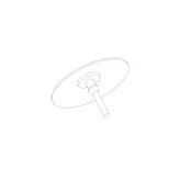 Low profile dump valve, umbrella valve #1