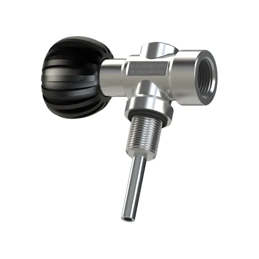 Nautec cylinder valve SH, DIN G5/8 black