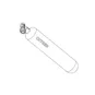 Cylinder 3 L/300 bar, "Oxygen", with straight valve (DIN G5/8) #1