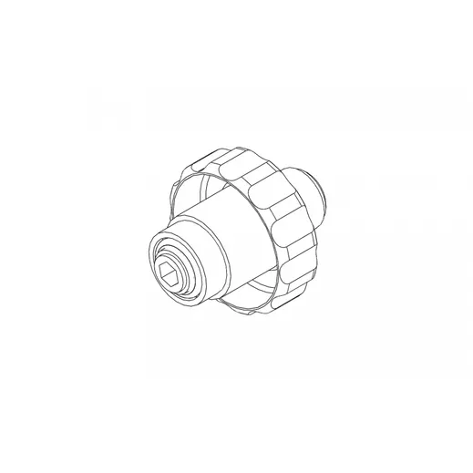 Apeks DST, Connector DIN (G 5/8), assembly