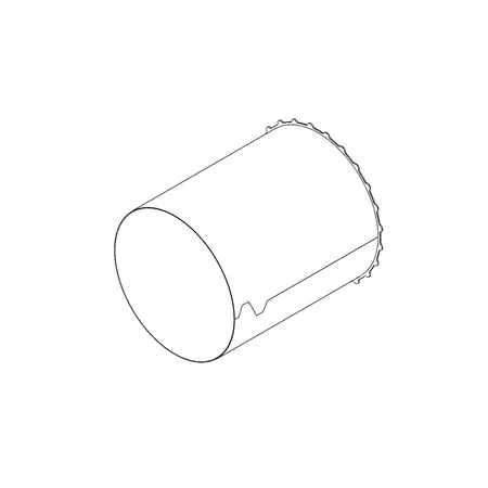 Scrubber cartridge XT 2.5 kg outer tube with welded bottom