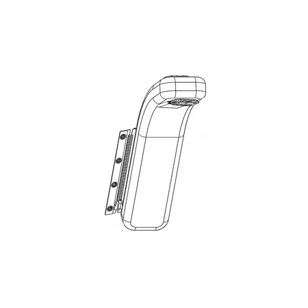 Counterlung back mounted, left (complete)