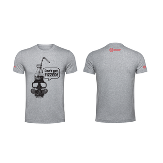 T-shirt Don´t get fizzed - Grey