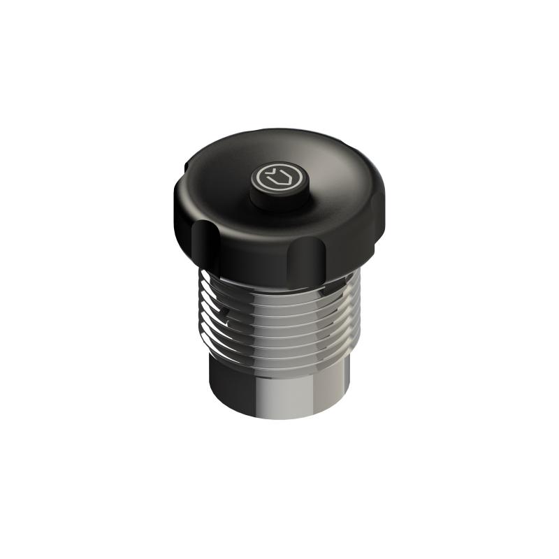 Blanking plug with pressure release button 300 bar, G5/8"