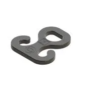 Sidemount Bungee Hook Titanium #1