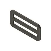 Ladder lock for double strap Titanium #1