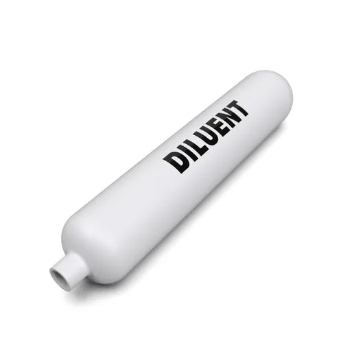 Cylinder 3L 300 bar, steel, DIL