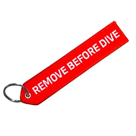 KEY RING - REMOVE BEFORE DIVE