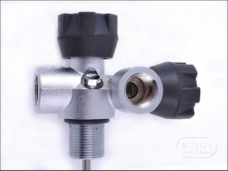 LOLA cylinder valve, 200bar, 3/4"NPSM - Left