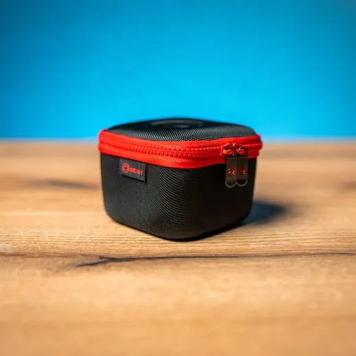 Semi-hard zipper case 115×115 - With inner foam