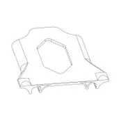 Welded stand Canister support #1