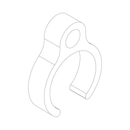 Anti-shutoff clip for ADV sliding isolation valve