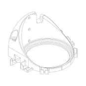 Liberty head wall mount #1